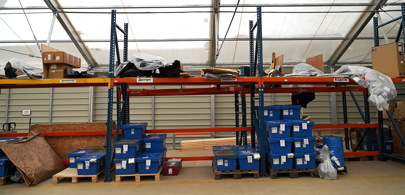 Швидкомонтовані будівлі: розширення площі основного складу всього за 2,5 місяці