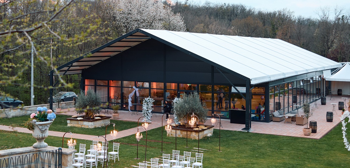 Швидкомонтований івент-хол для компанії ABC Rent (Хорватія)