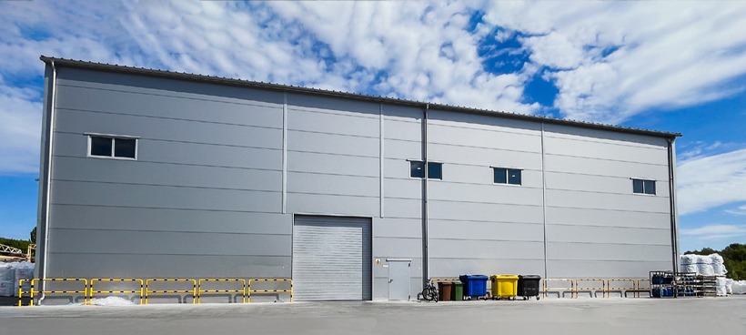 Швидкомонтована сталева споруда для виробництва PET-преформ у Польщі