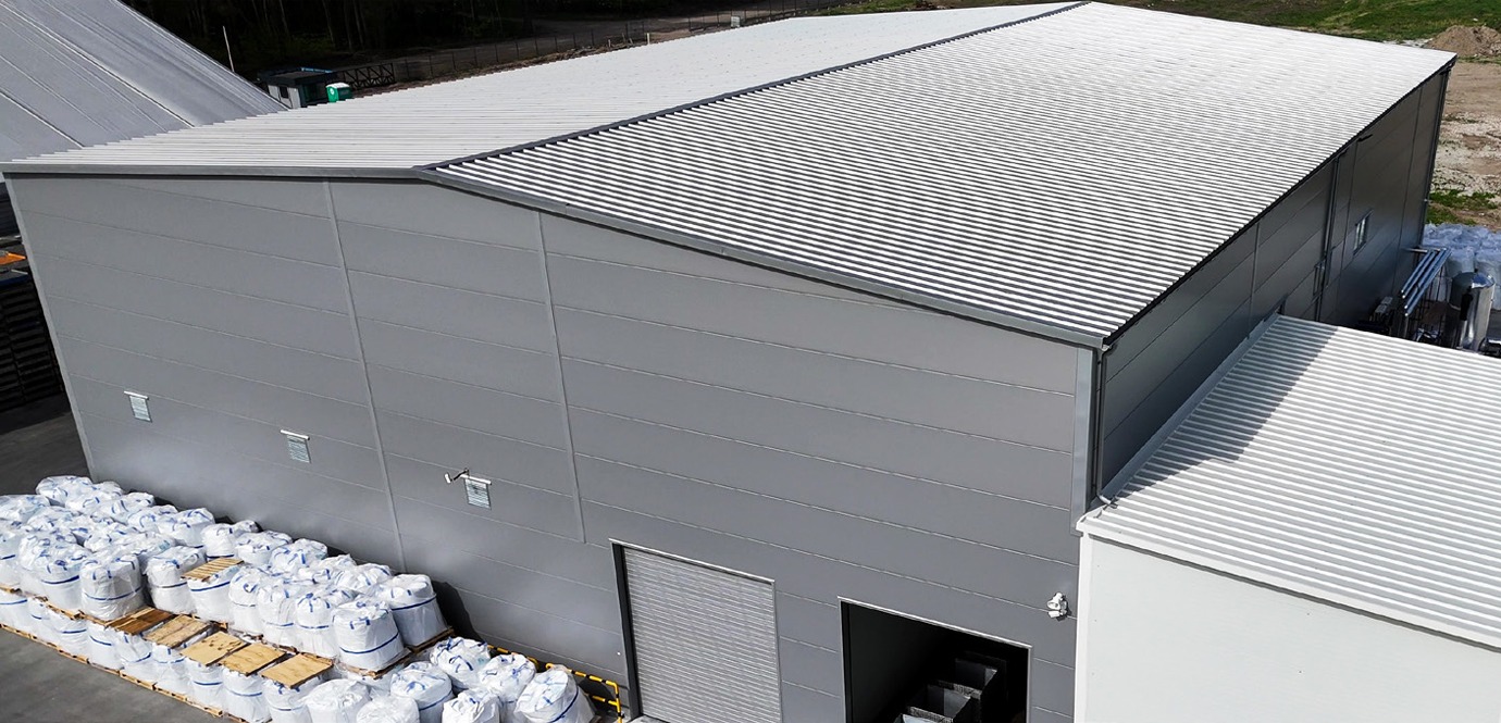 Швидкомонтована сталева споруда для виробництва PET-преформ у Польщі