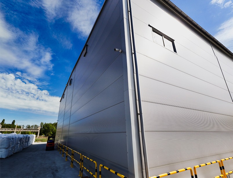 Швидкомонтована сталева споруда для виробництва PET-преформ у Польщі